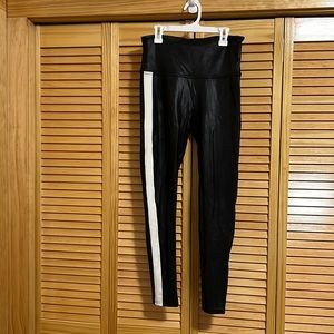 White Stripe leather SPANX